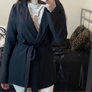 black blazer